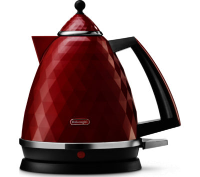 DELONGHI Brillante KBJ3001 Jug Kettle - Red